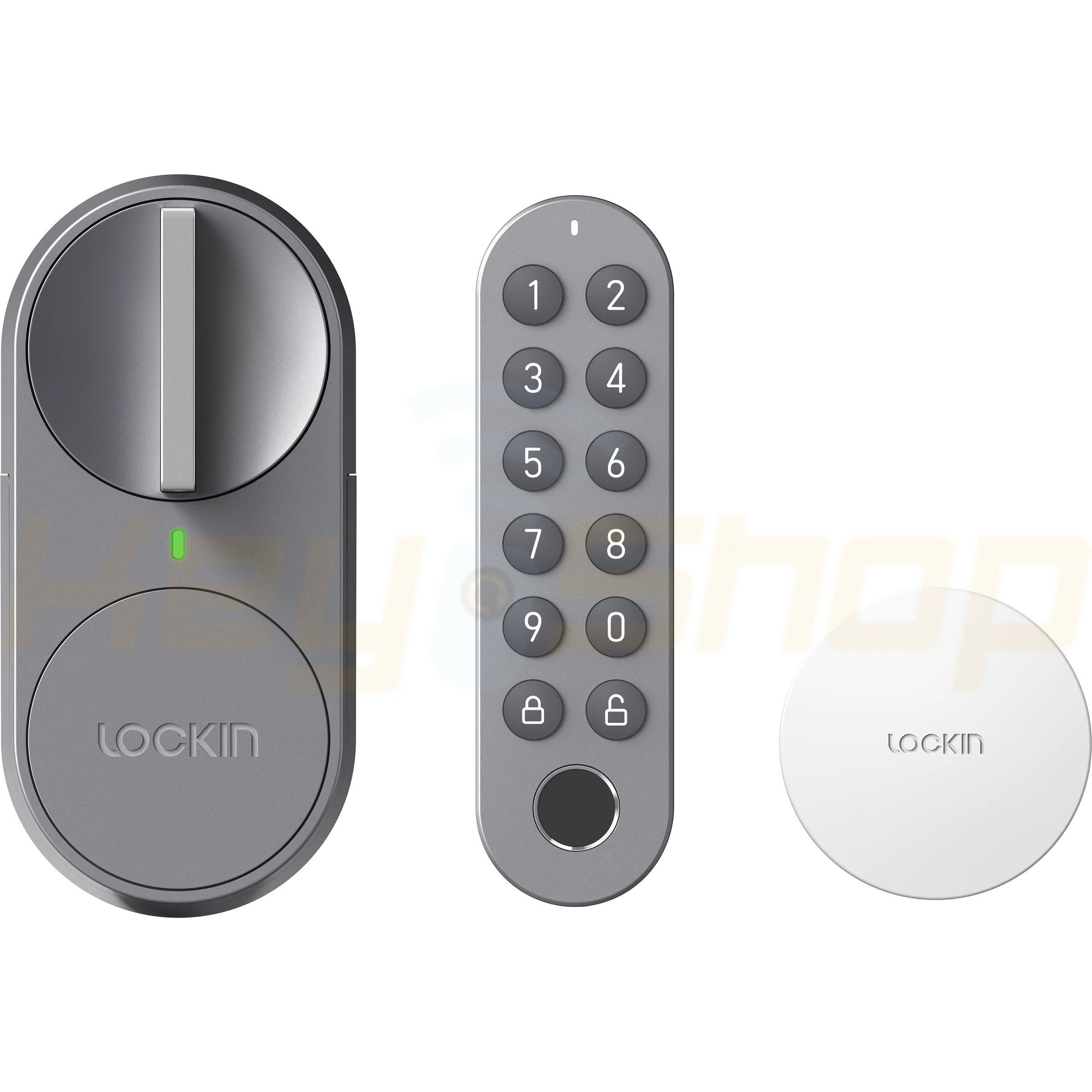 באנדל מבצע: 5-יחידות מנעול חכם G30 מבית LOCKIN + מצלמת פעמון דלת PRO 5MP חכמה מבית MAXILOCK - Image 3
