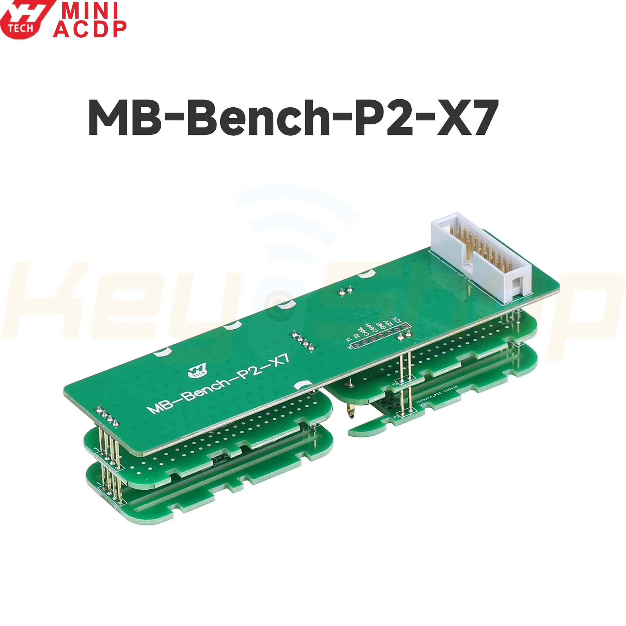 ACDP מודול 15: העתקת מחשב מנוע ECU / DME בעבודה שולחנית עם פלאגים לרכבי מרצדס + רישיון A100 - Image 2