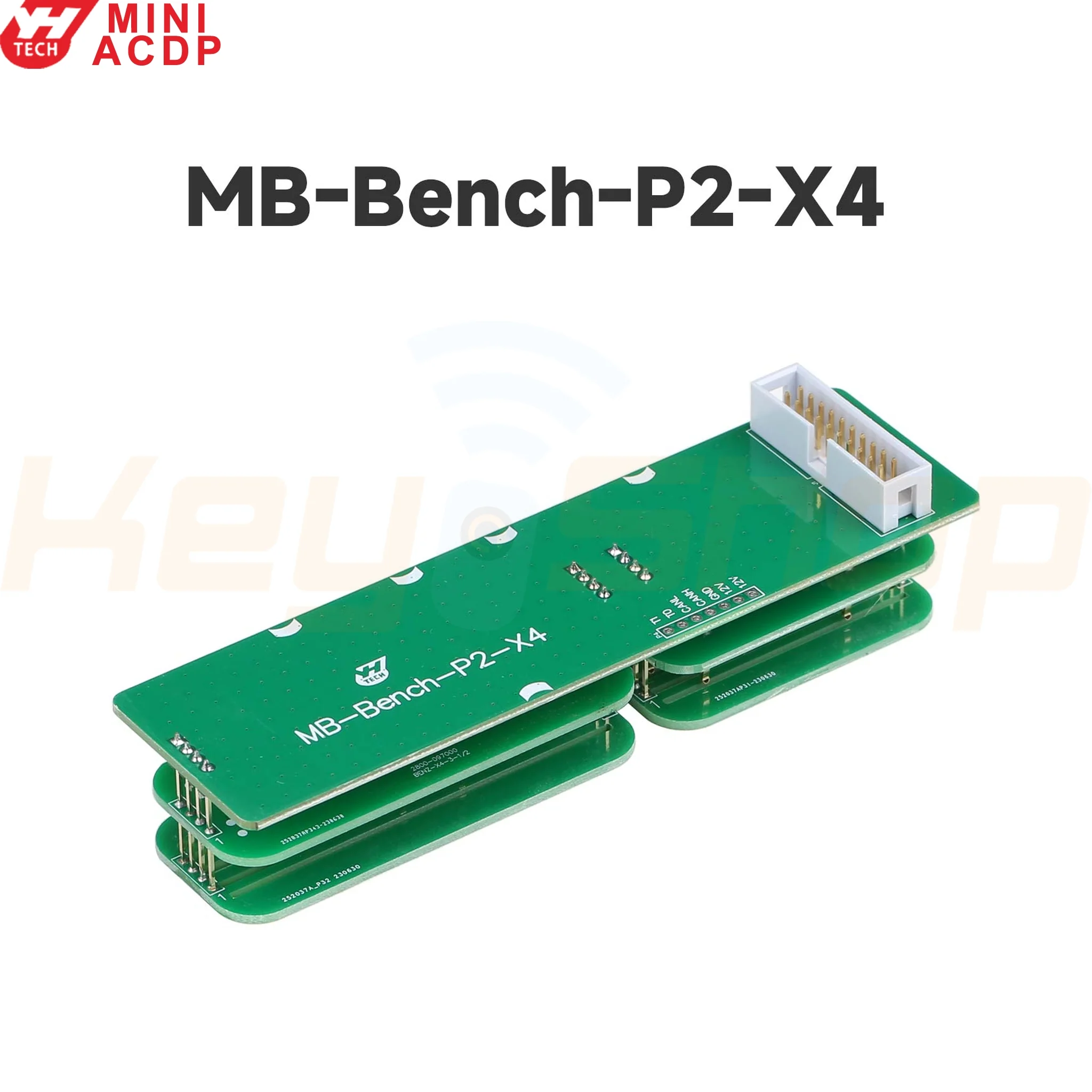 ACDP מודול 15: העתקת מחשב מנוע ECU / DME בעבודה שולחנית עם פלאגים לרכבי מרצדס + רישיון A100 - Image 3