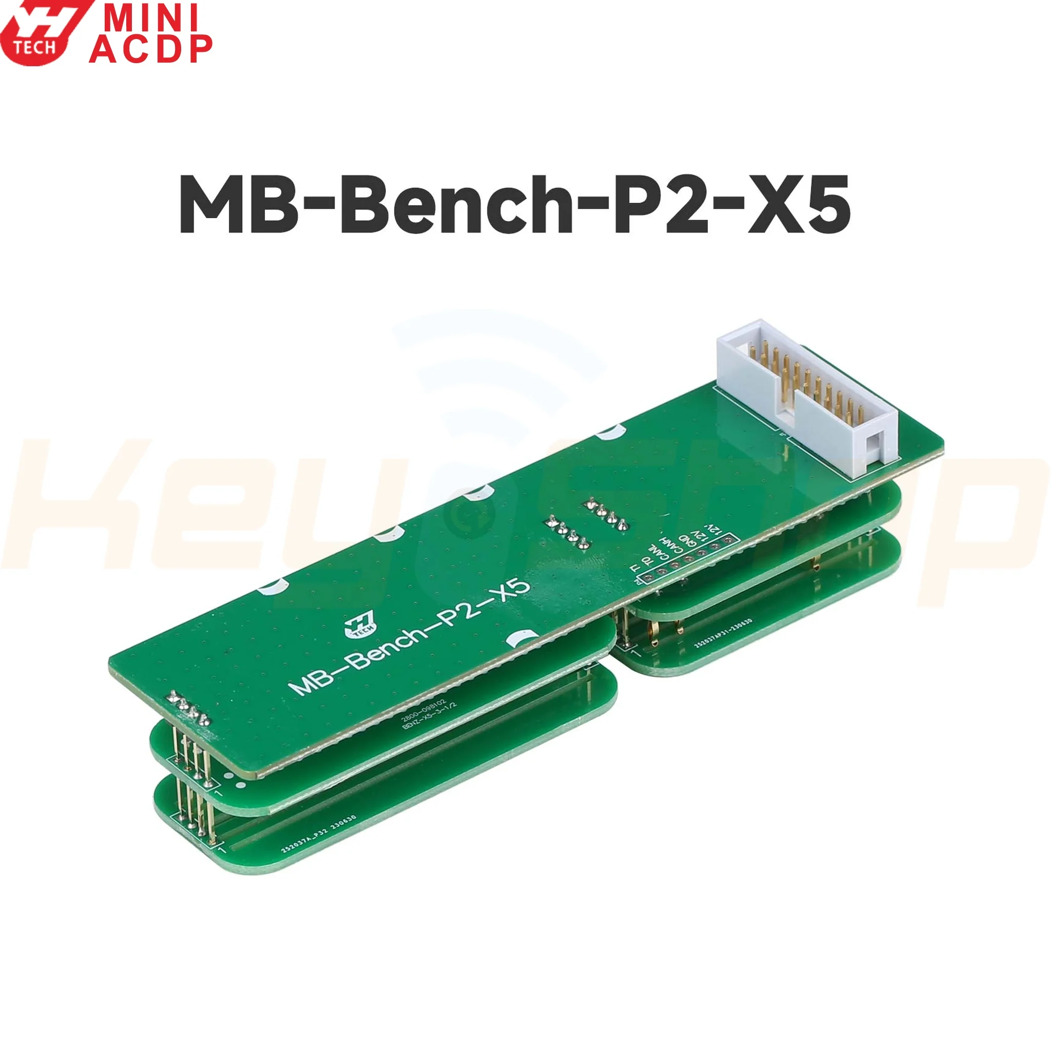 ACDP מודול 15: העתקת מחשב מנוע ECU / DME בעבודה שולחנית עם פלאגים לרכבי מרצדס + רישיון A100 - Image 5