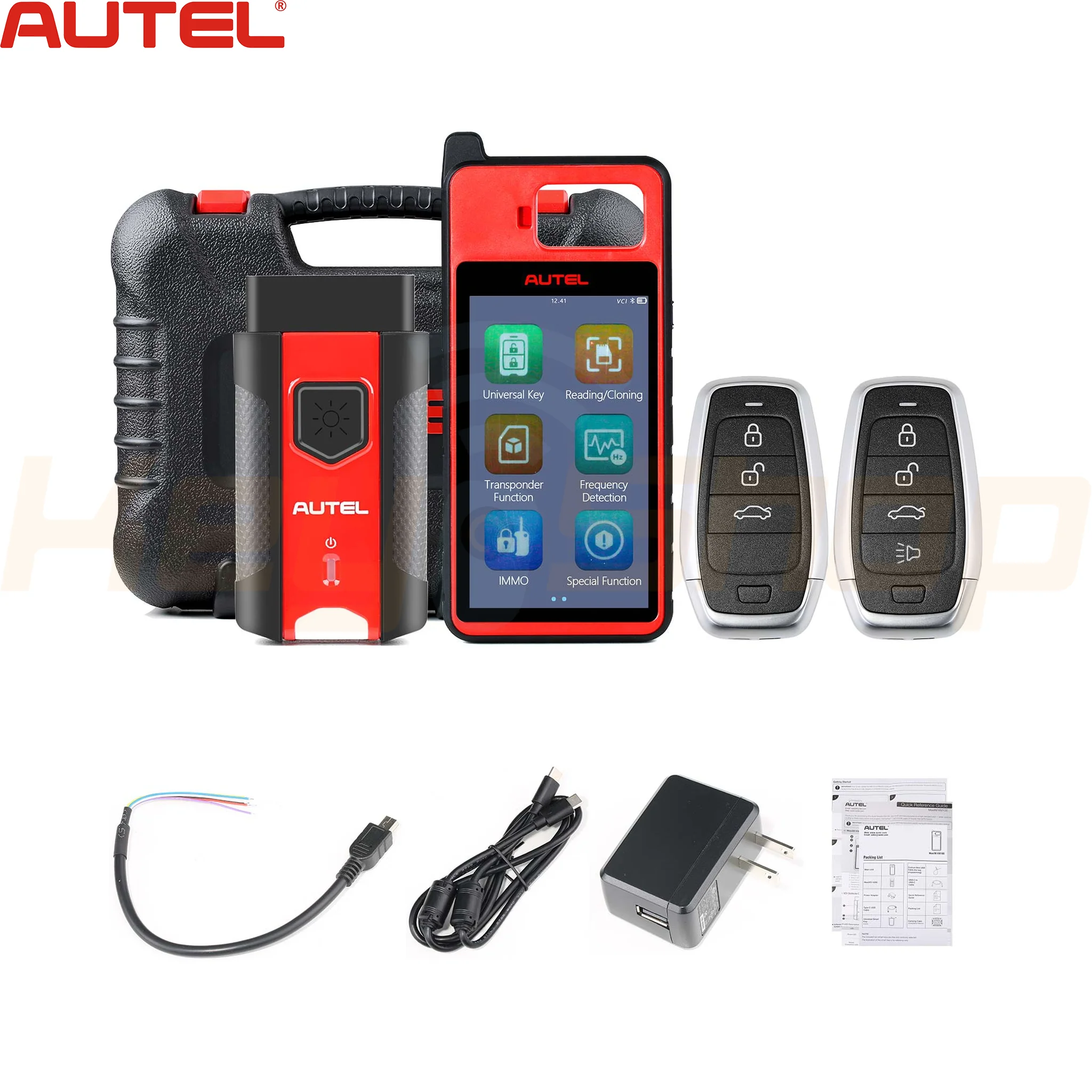 מכשיר קידוד והכנת שלטים אוניברסליים אאוטל- AUTEL- KM100- Key Programmer - Image 7