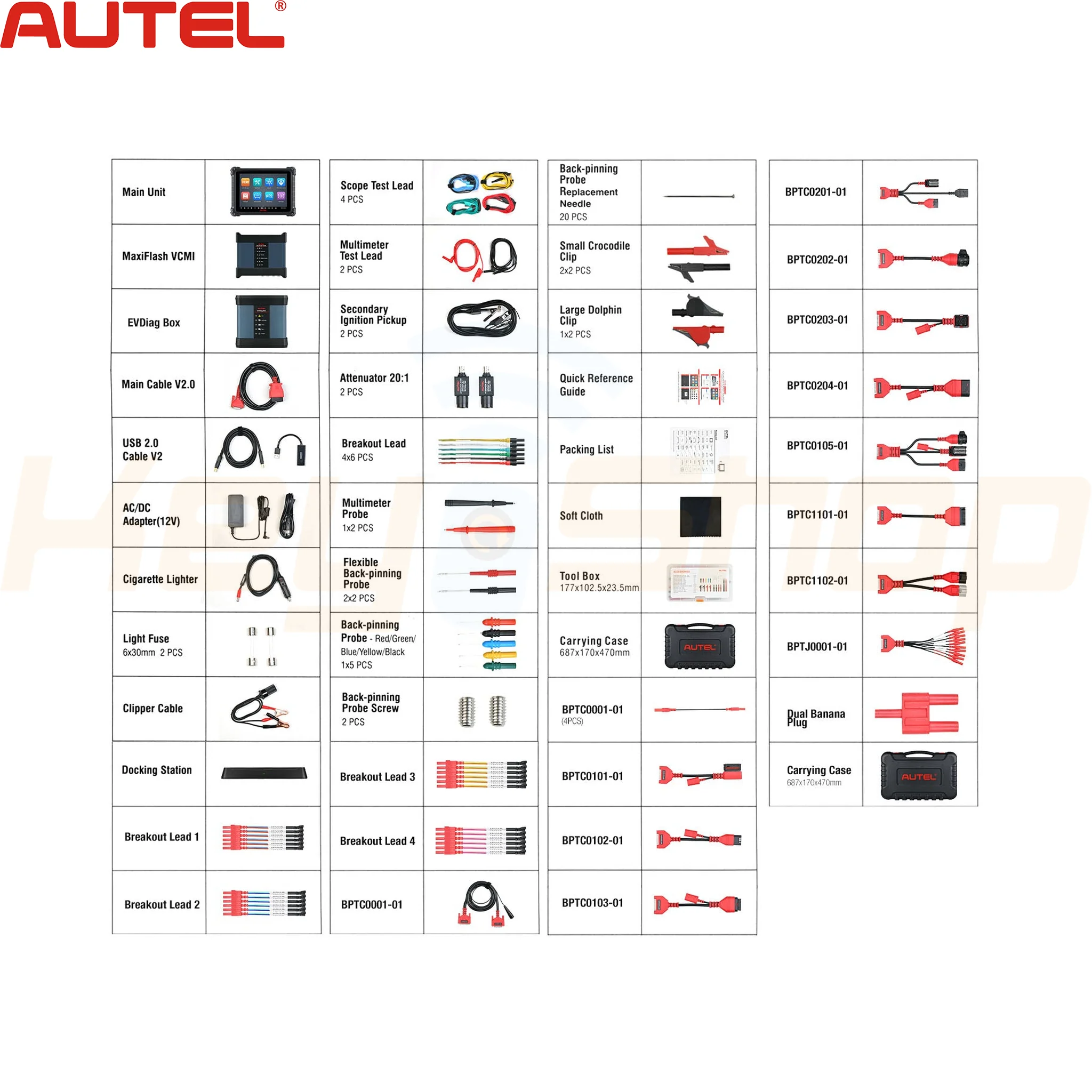 מכשיר קידוד ואיבחון - AUTEL ULTRA + EV DIAGNOSTIC UPGRADE KIT  - Image 15