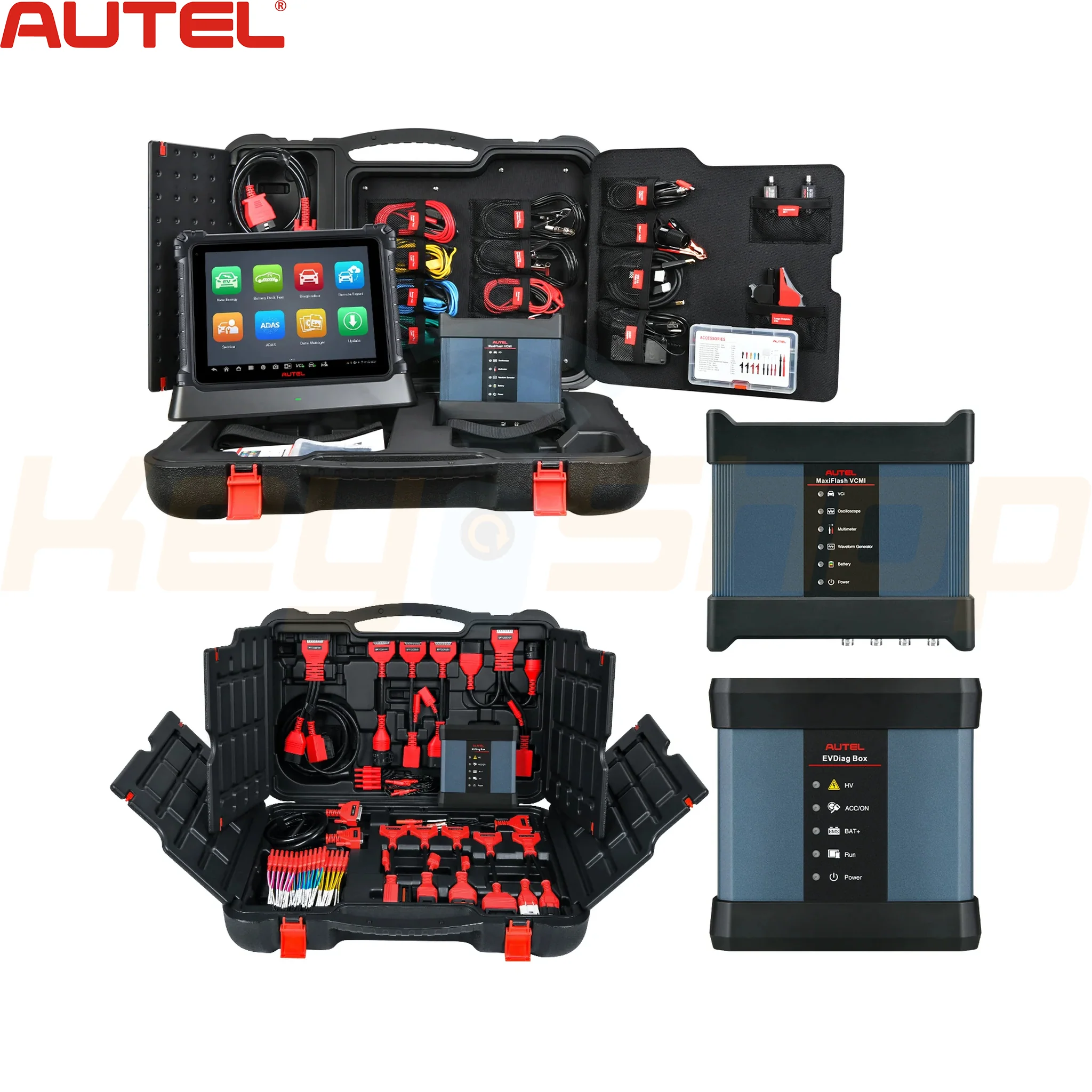 מכשיר קידוד ואיבחון - AUTEL ULTRA + EV DIAGNOSTIC UPGRADE KIT  - Image 3