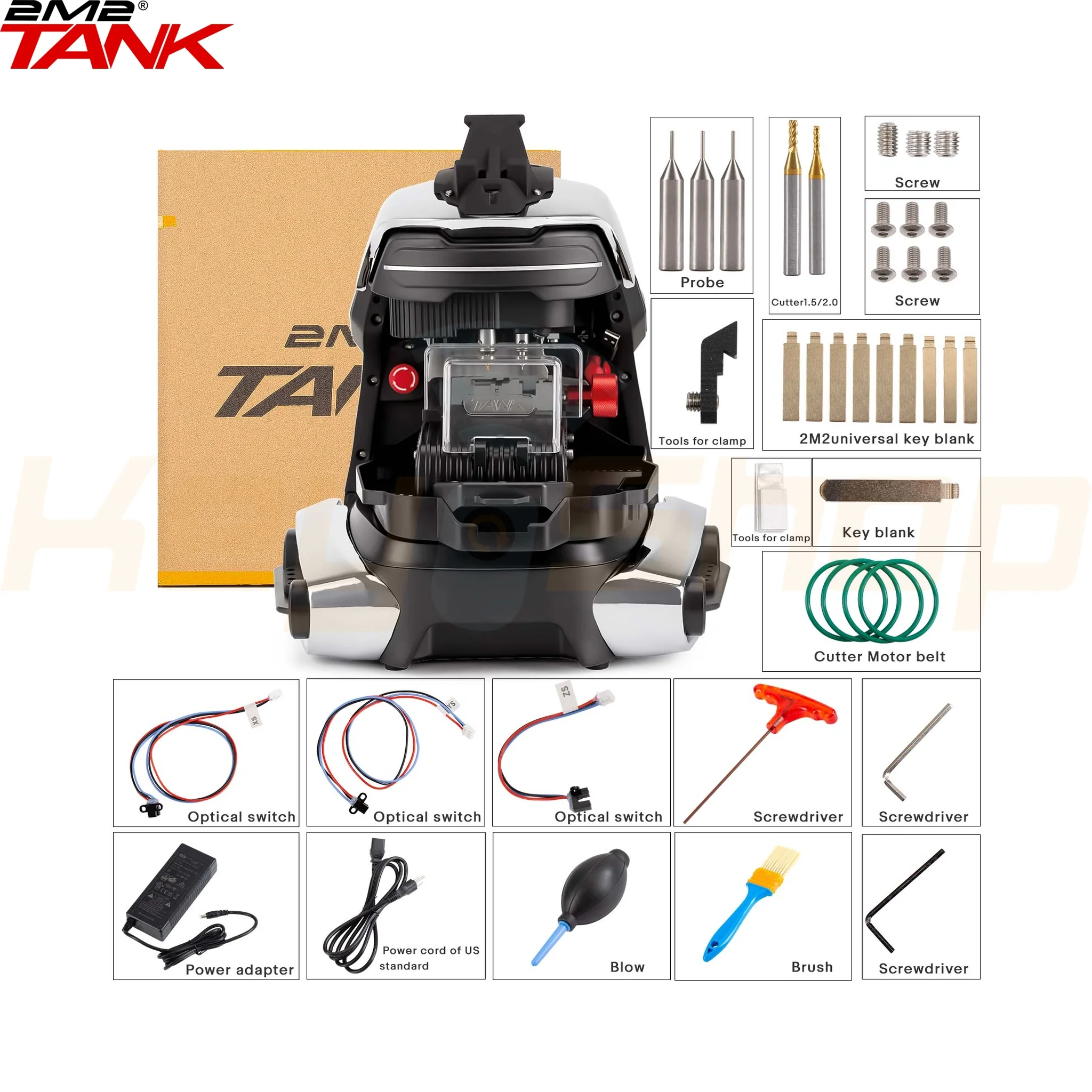 מכונת חיתוך ושיכפול אוטומטית - 2M2 Magic Tank 2 Pro - Image 7