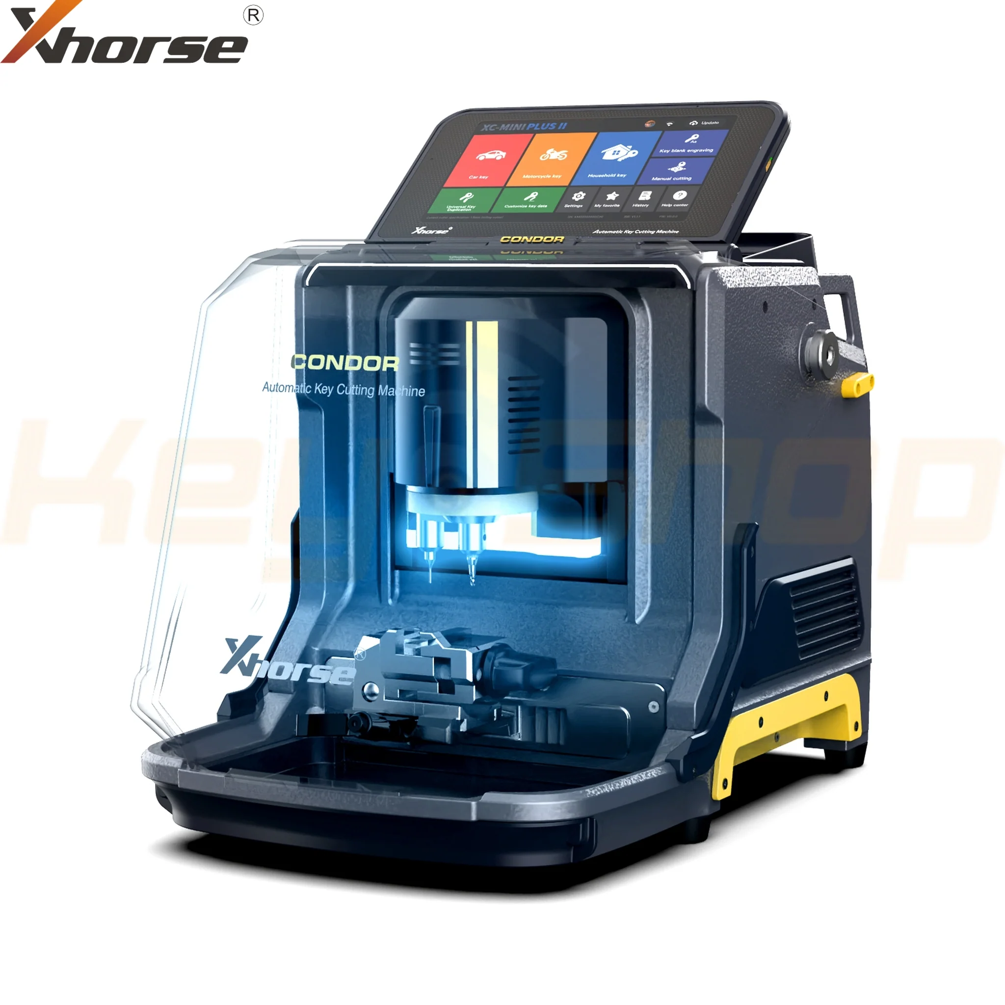 CONDOR XC-MINI Plus II - מכונת שכפול אוטומטית לכל סוגי המפתחות-בית ורכב - Image 3