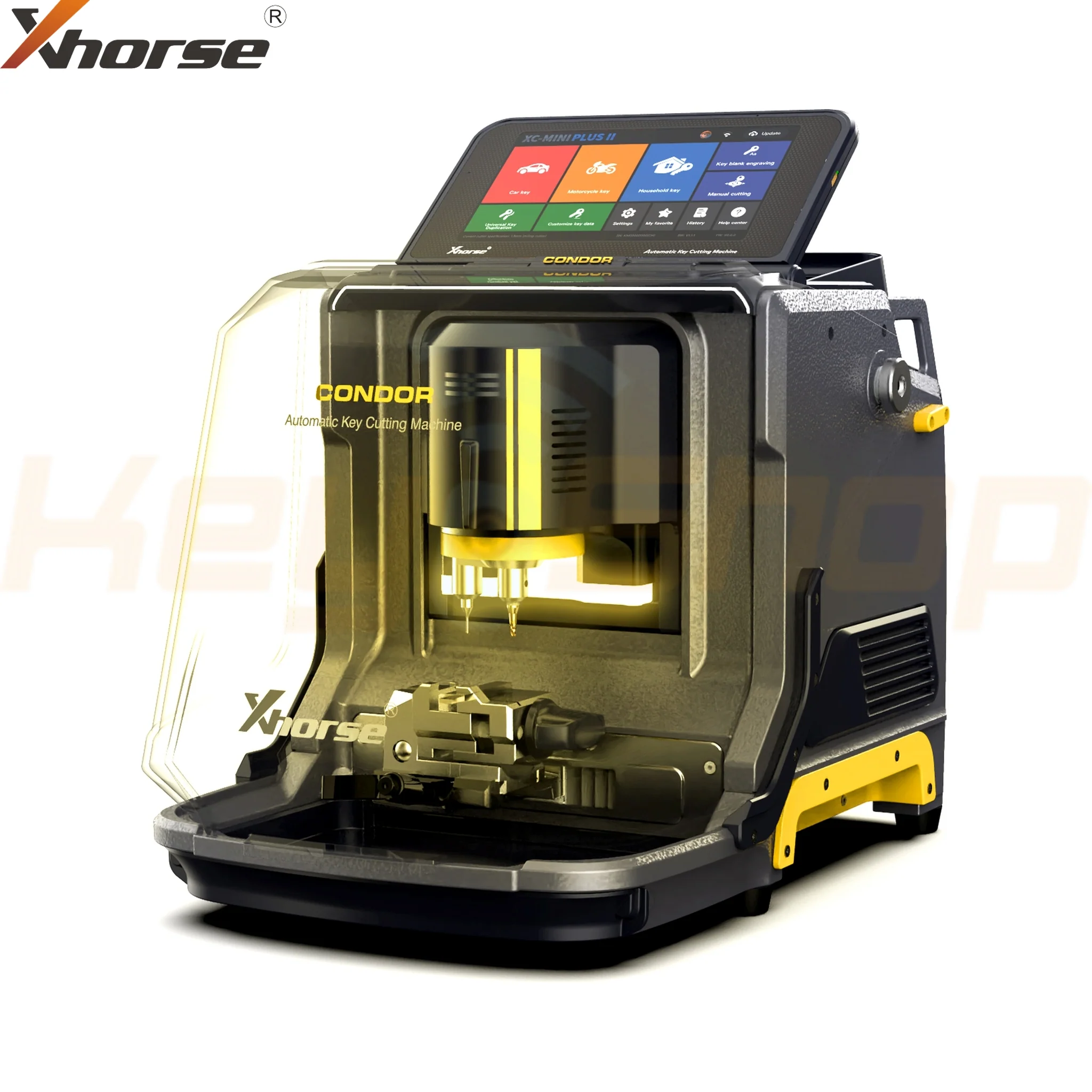 CONDOR XC-MINI Plus II - מכונת שכפול אוטומטית לכל סוגי המפתחות-בית ורכב - Image 4