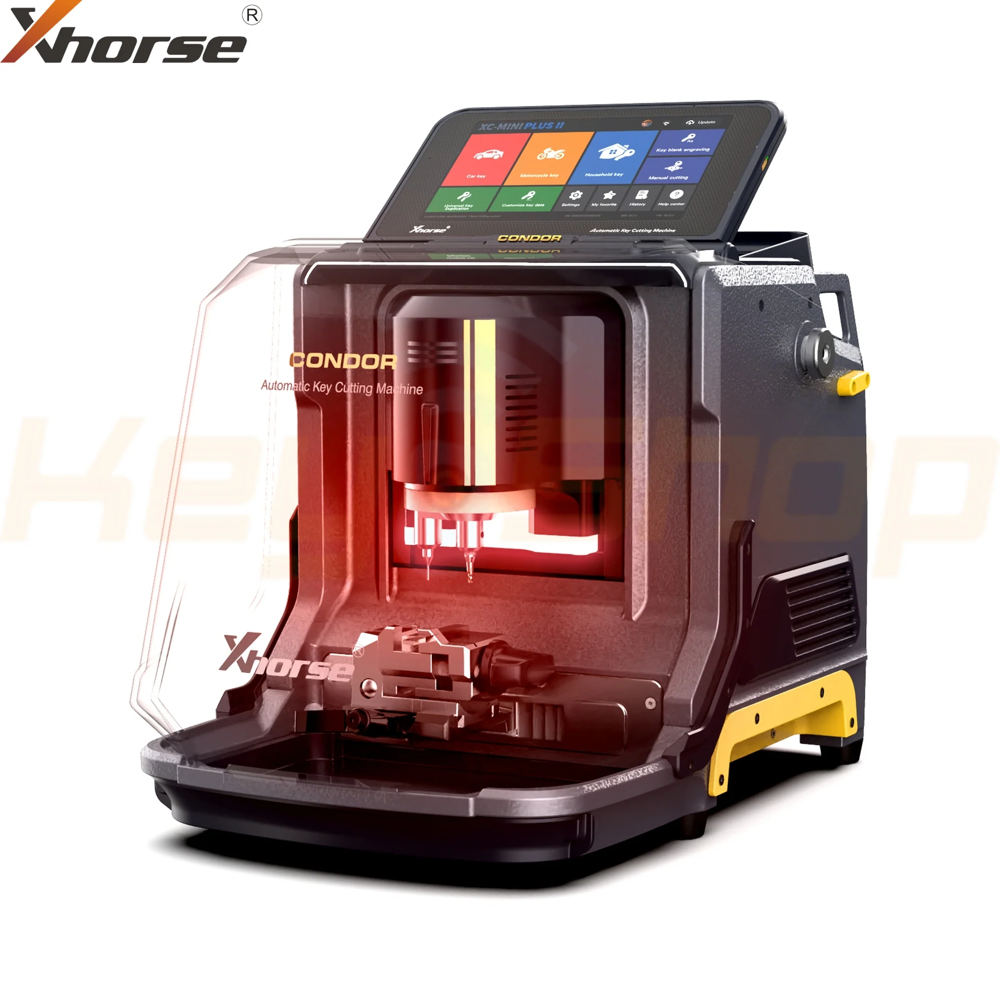 CONDOR XC-MINI Plus II - מכונת שכפול אוטומטית לכל סוגי המפתחות-בית ורכב - Image 5
