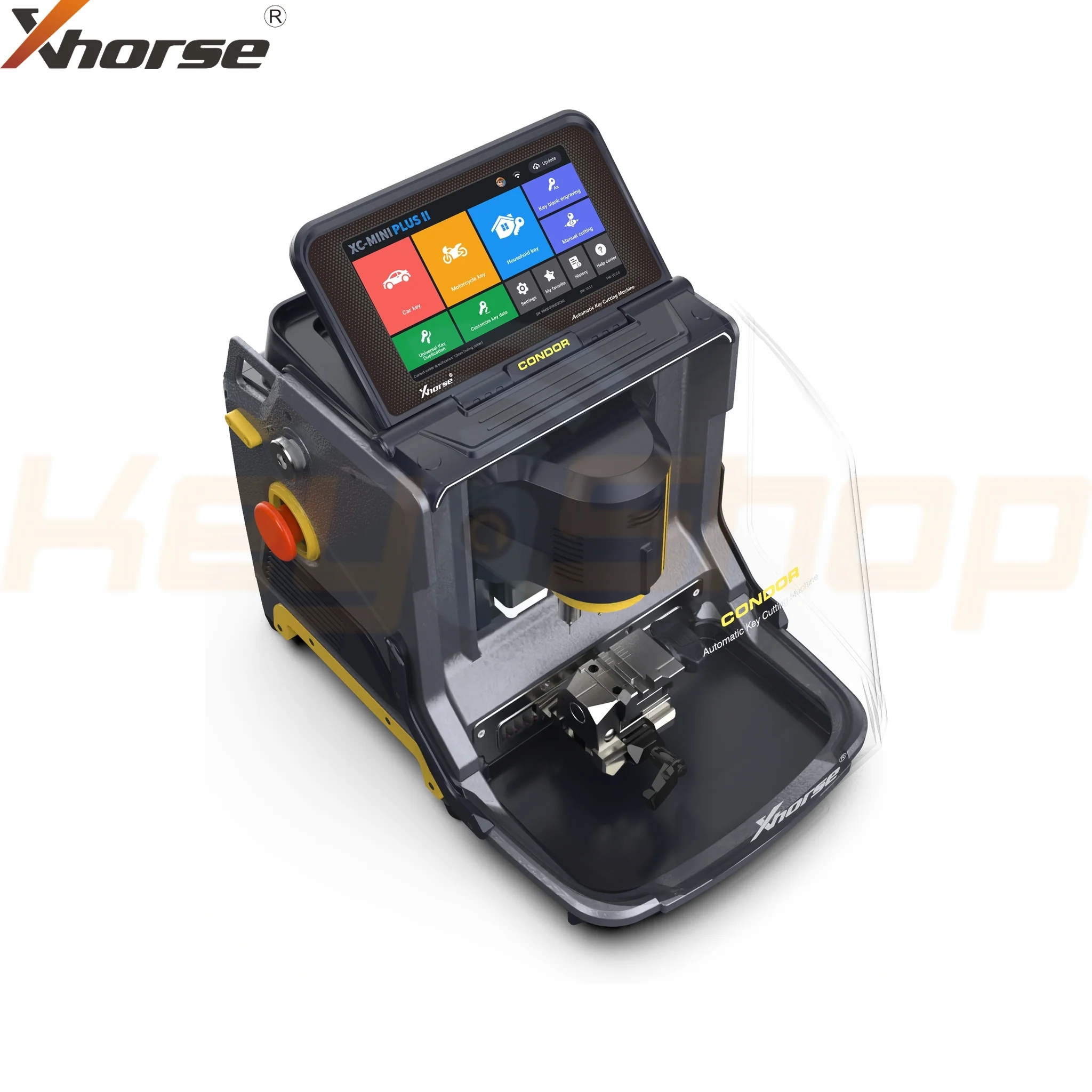 CONDOR XC-MINI Plus II - מכונת שכפול אוטומטית לכל סוגי המפתחות-בית ורכב - Image 6