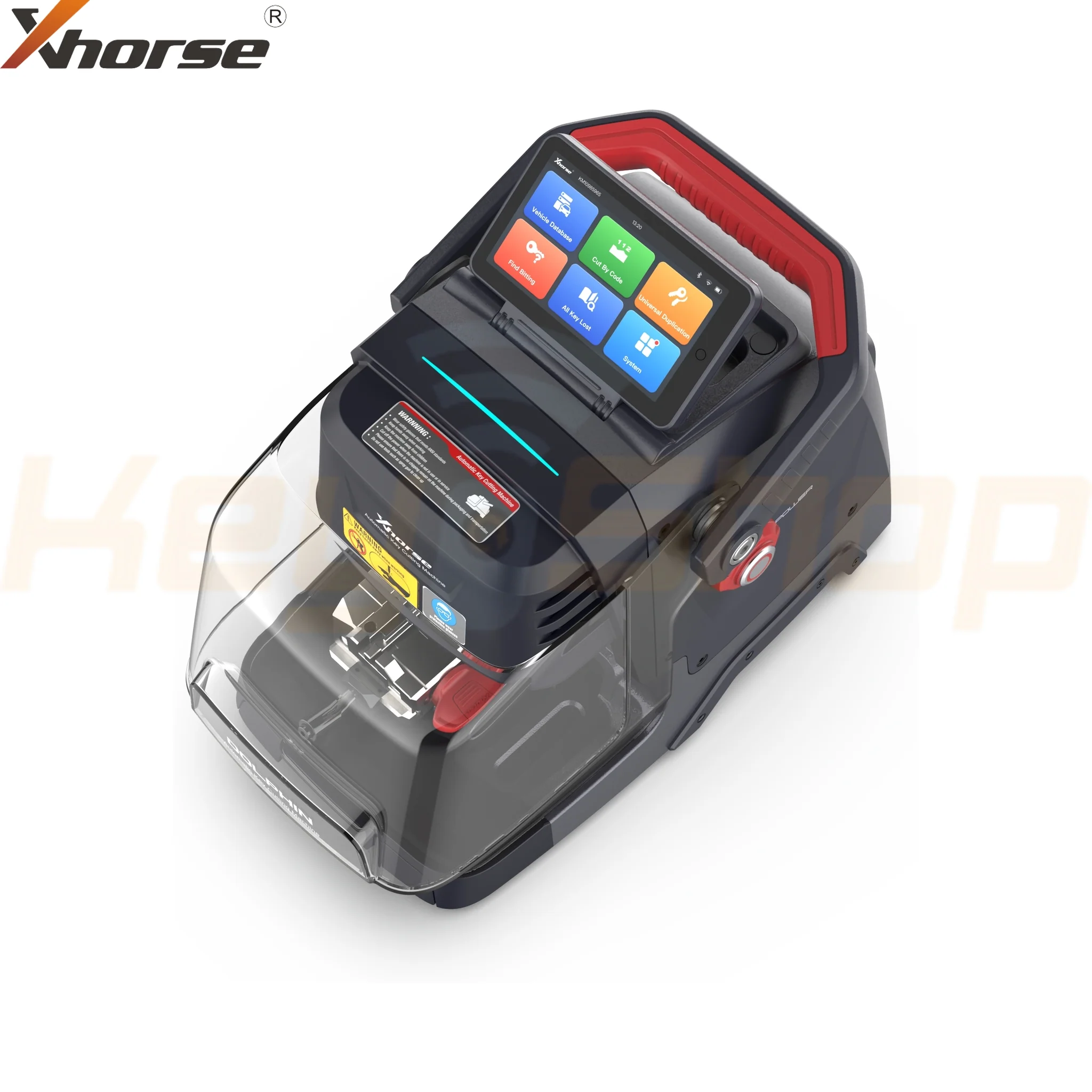 דולפין 005L - מכונת שכפול מפתחות אוטומטית נטענת עם מסך (XP-005L) - Image 4