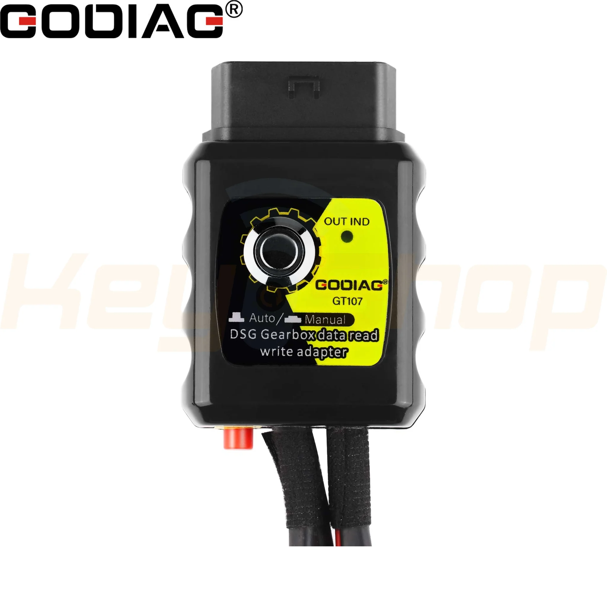 GT107 + GT105 II GODIAG: מתאם OBD לקידוד מפתחות ויחידות הילוכים - במיוחד ל-VAG ומיצובישי (HKSE161-C) - Image 7