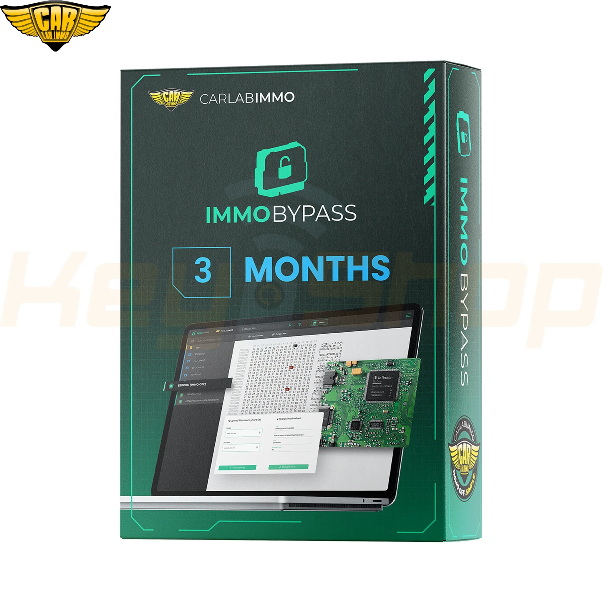 IMMO BYPASS - 1, 3, 6 או 12 חודשי גישה - תוכנת ביטול אימובילייזר מבית CarLabImmo - Image 3