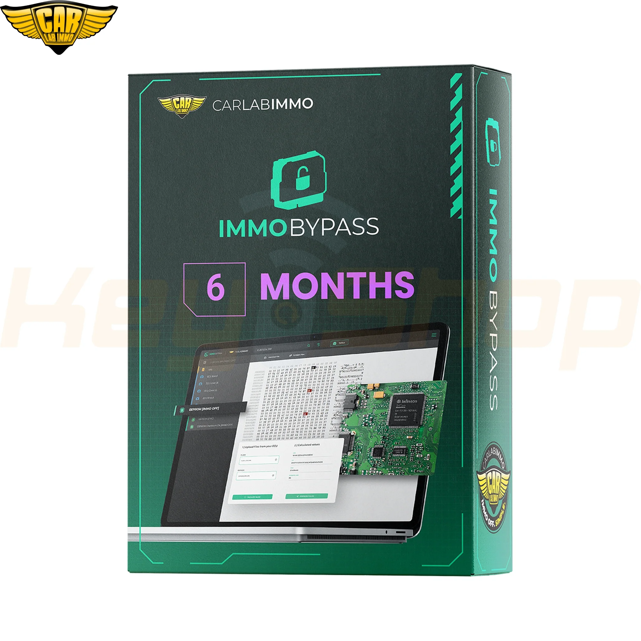 IMMO BYPASS - 1, 3, 6 או 12 חודשי גישה - תוכנת ביטול אימובילייזר מבית CarLabImmo - Image 4