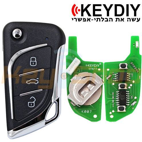 מפתח שלט קופץ אוניברסלי חוטי קיידי-סטייל לקסוס | 3-לחצנים | B30-3 | KD - Image 3