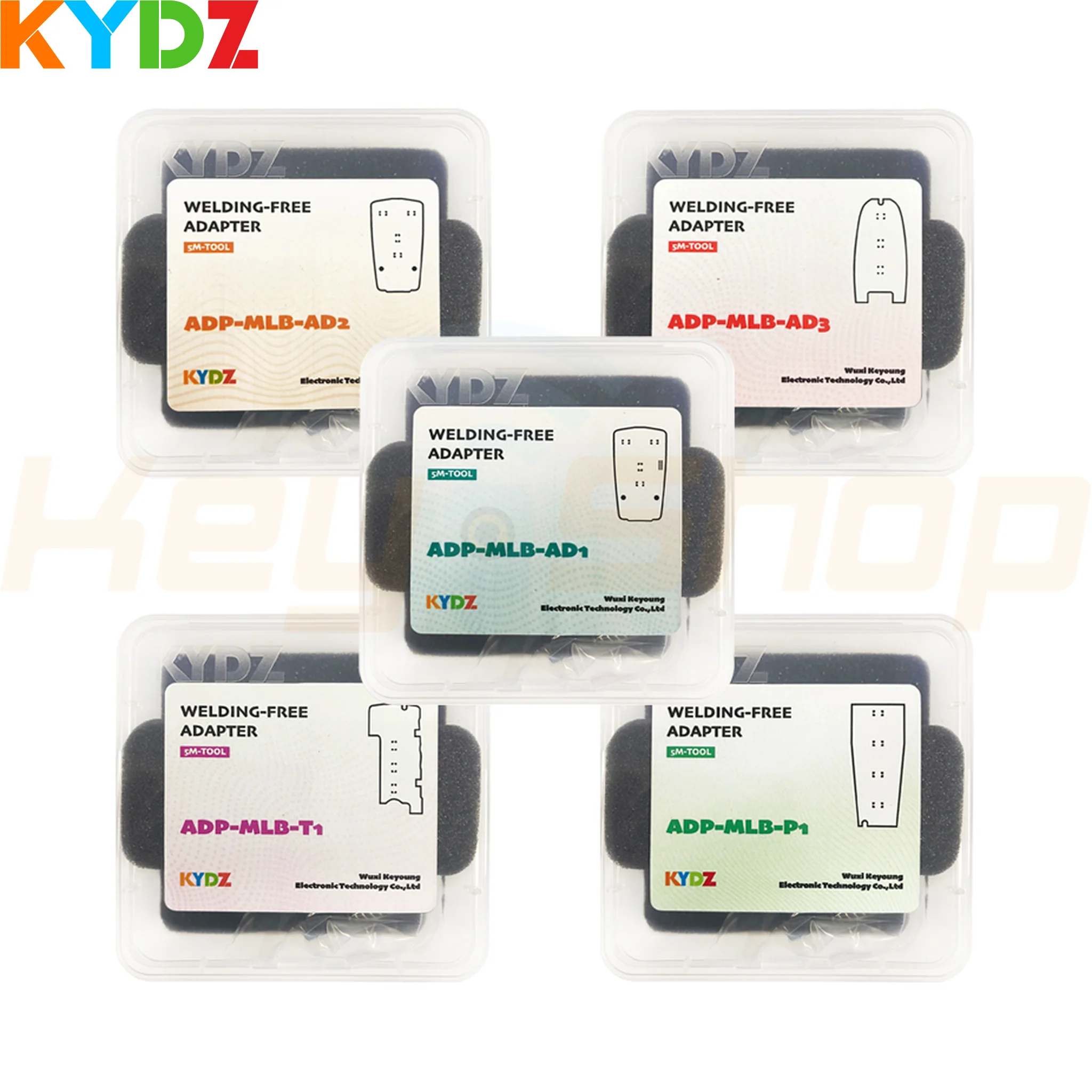 KYDZ MLB 5M-TOOL - מכשיר קידוד רכבי +VAG 16 כולל מתאמים "ללא-הלחמה" + פלאג קידוד OBD (+3 חישובים) - Image 9