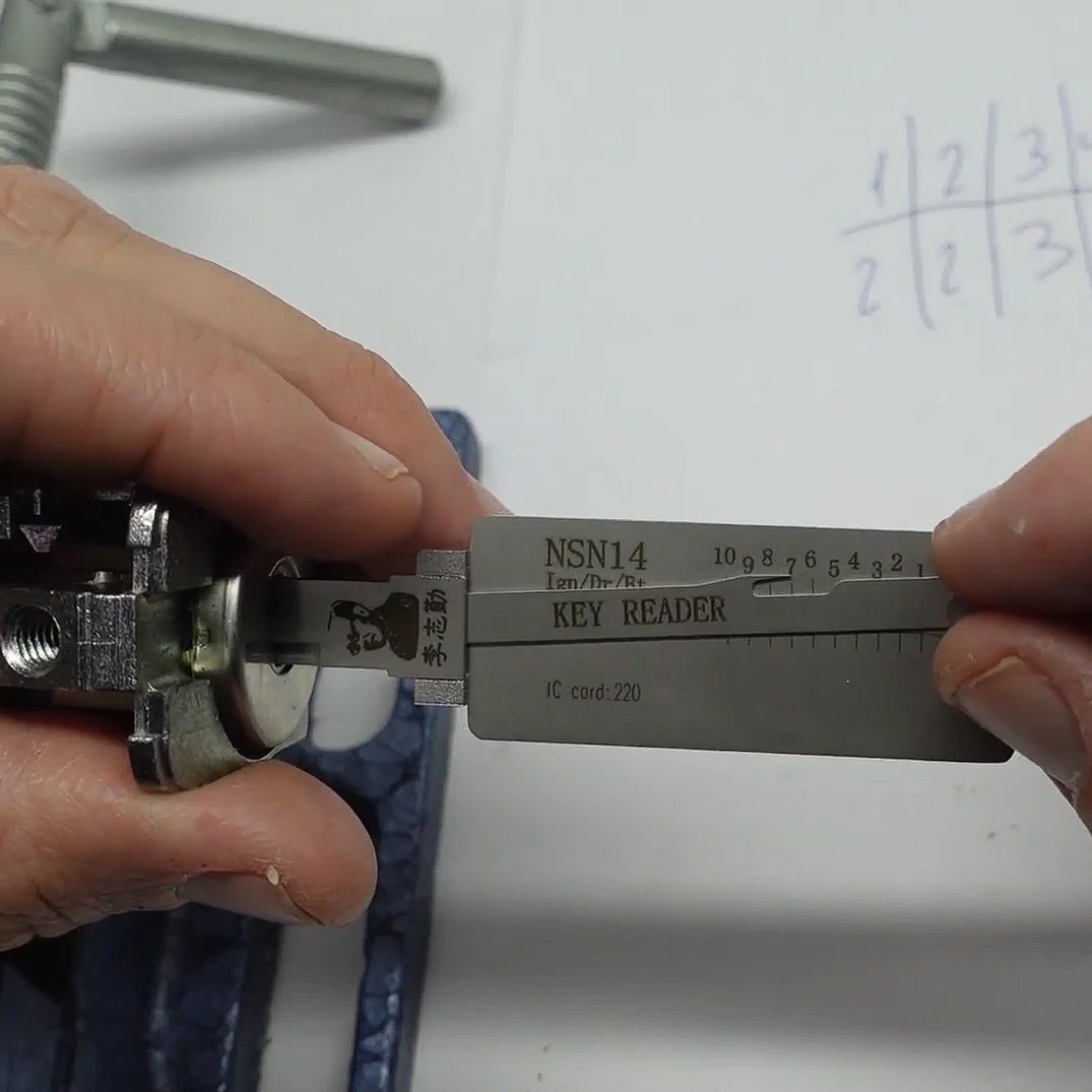 קורס מנעולן לעבודה עם לישי מעשי פיזי / KEY SHOP LISHI TRAINING COURSE - Image 2