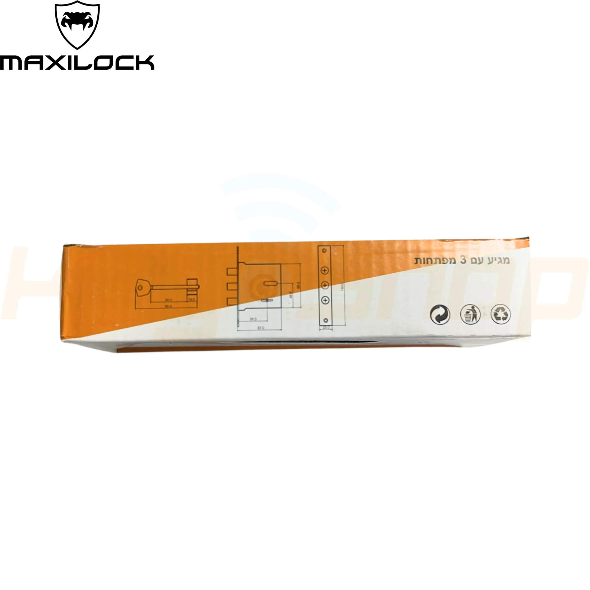 מנעול כספת עליון - MAXILOCK GEMEL- מבצע למנעולן 24% הנחה - Image 4
