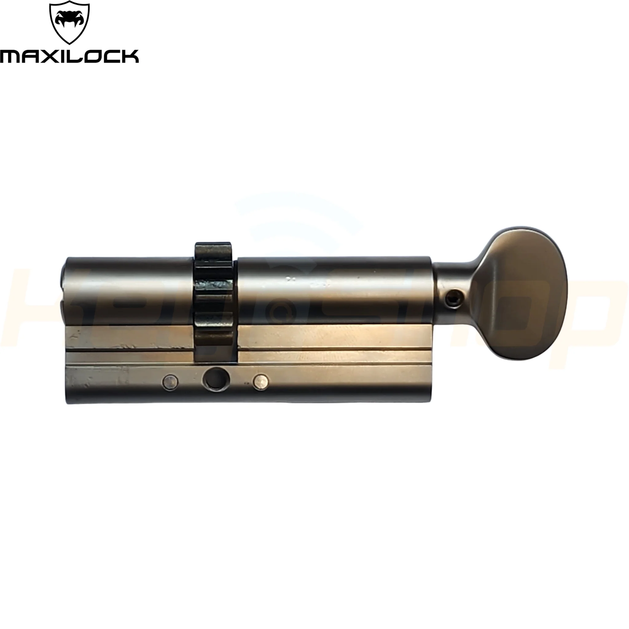 MAXILOCK SLIDER: - צילינדר - 76מ"מ - פטנט סליידר - 33+43-T גלגל + כפתור (עם 5 מפתחות) - Image 4