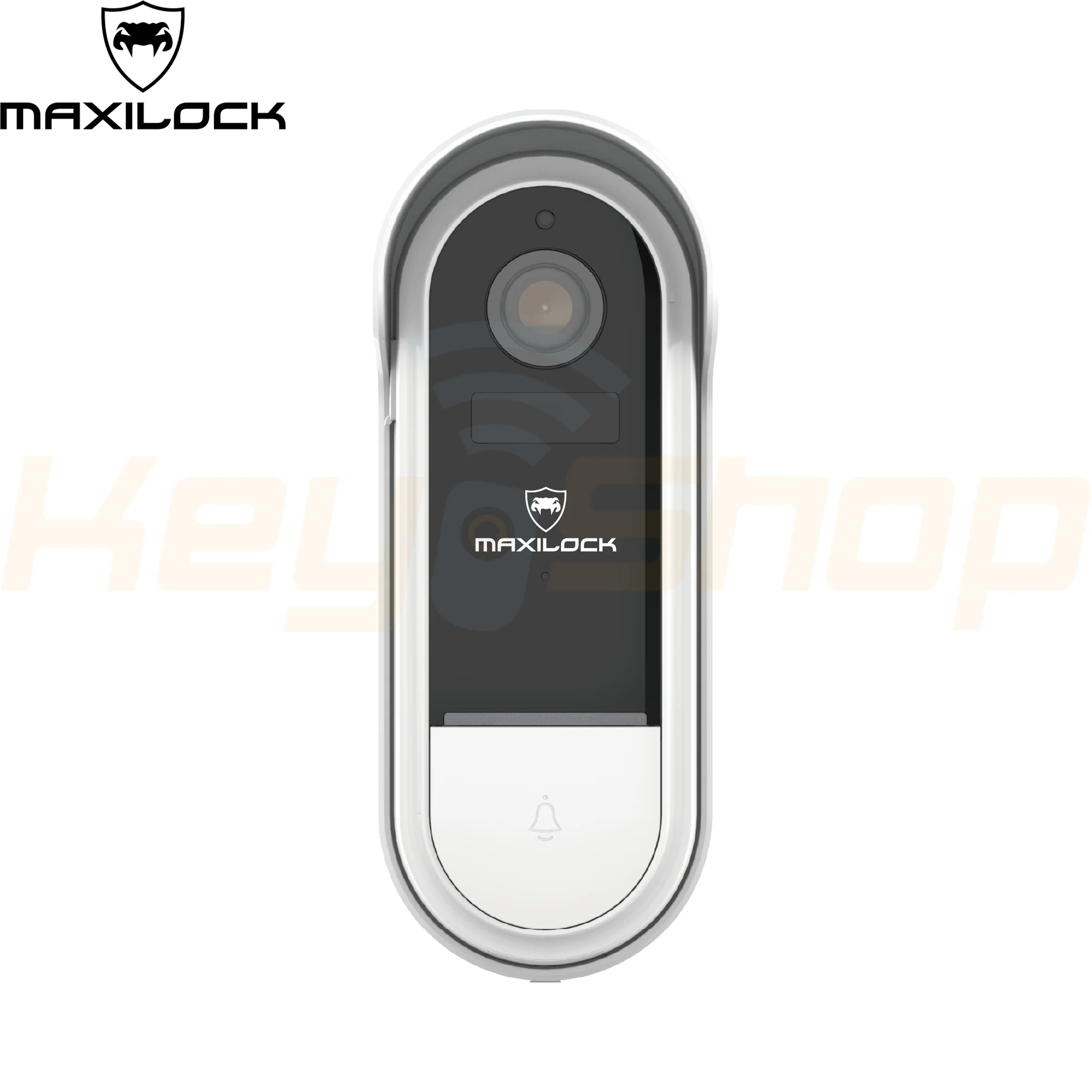 MAXILOCK PRO 5MP - מצלמת פעמון דלת אלחוטית חכמה - שליטה מאפליקציה, איכות +2K, זיהוי תנועה, התקנה קלה - Image 2