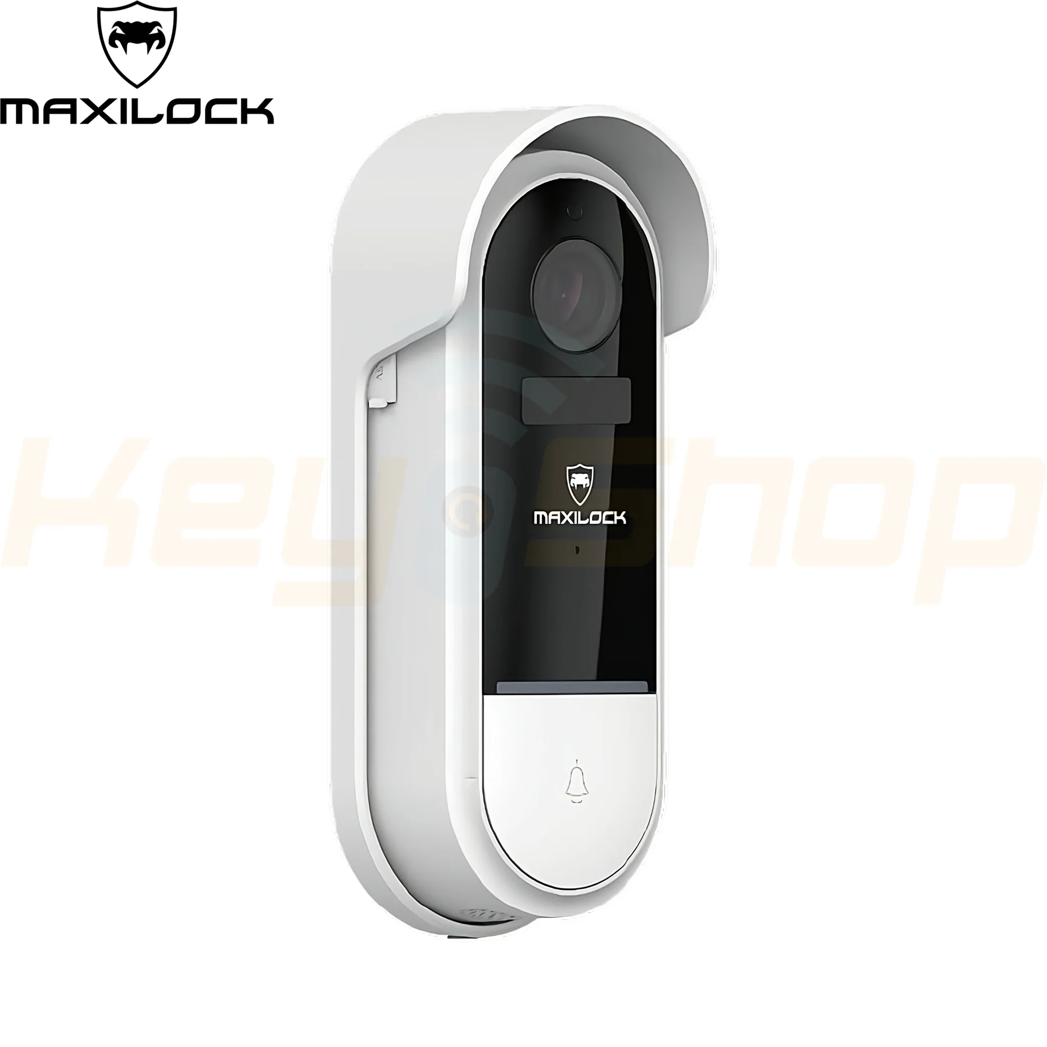 MAXILOCK PRO 5MP - מצלמת פעמון דלת אלחוטית חכמה - שליטה מאפליקציה, איכות +2K, זיהוי תנועה, התקנה קלה - Image 3