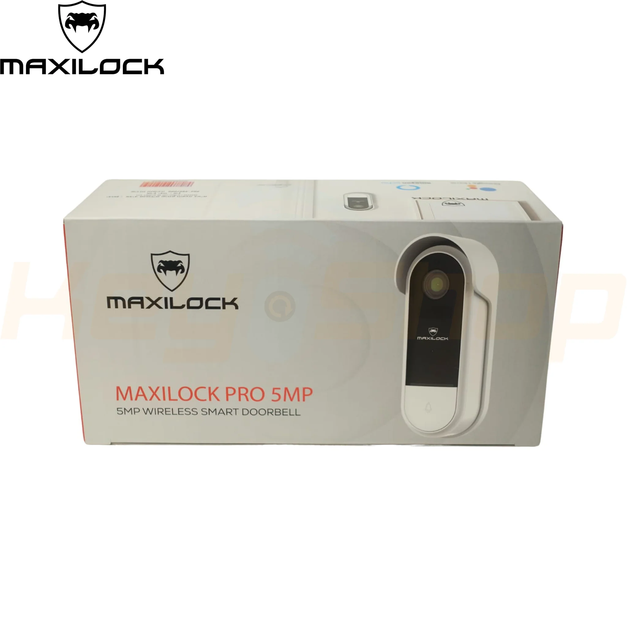MAXILOCK PRO 5MP - מצלמת פעמון דלת אלחוטית חכמה - שליטה מאפליקציה, איכות +2K, זיהוי תנועה, התקנה קלה - Image 6
