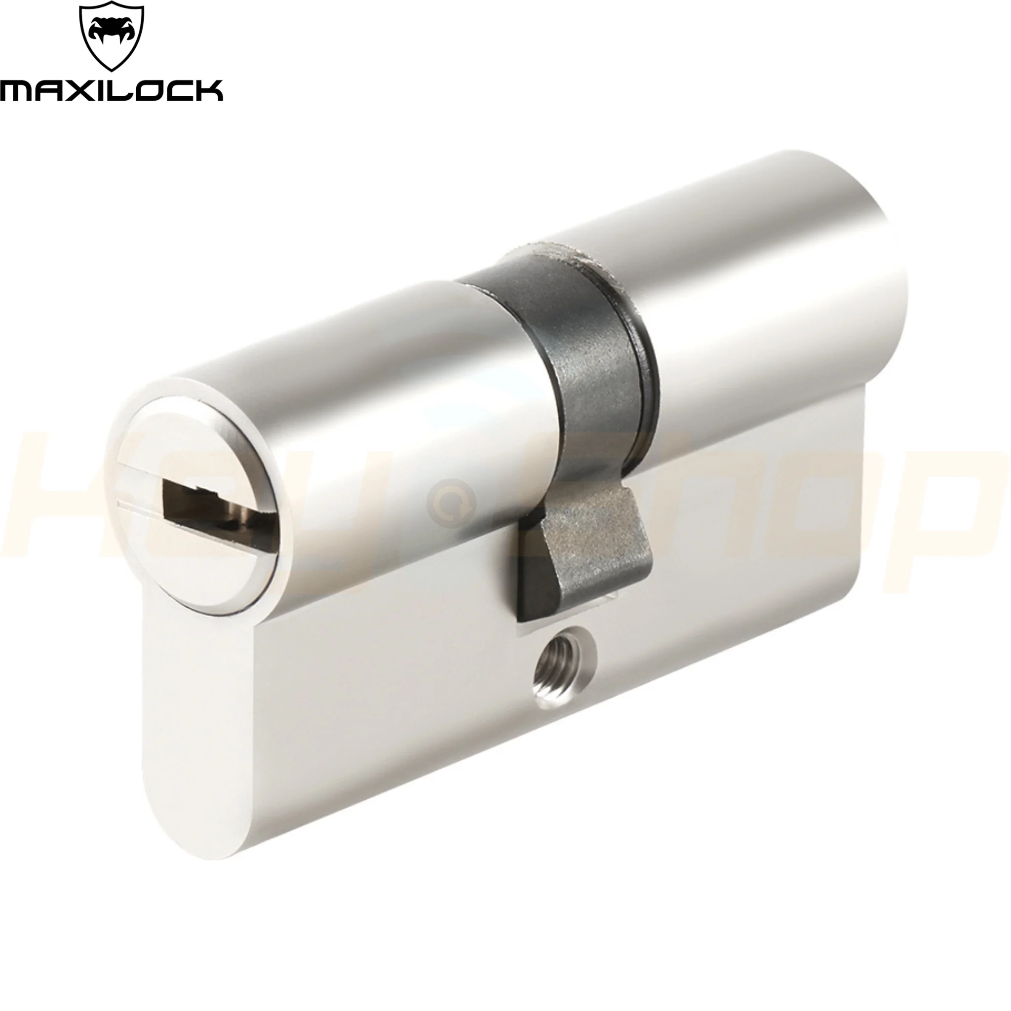 MAXILOCK SLIDER: - צילינדר - 60מ"מ - פטנט סליידר - 30+30 לשון (עם 5 מפתחות) - Image 2