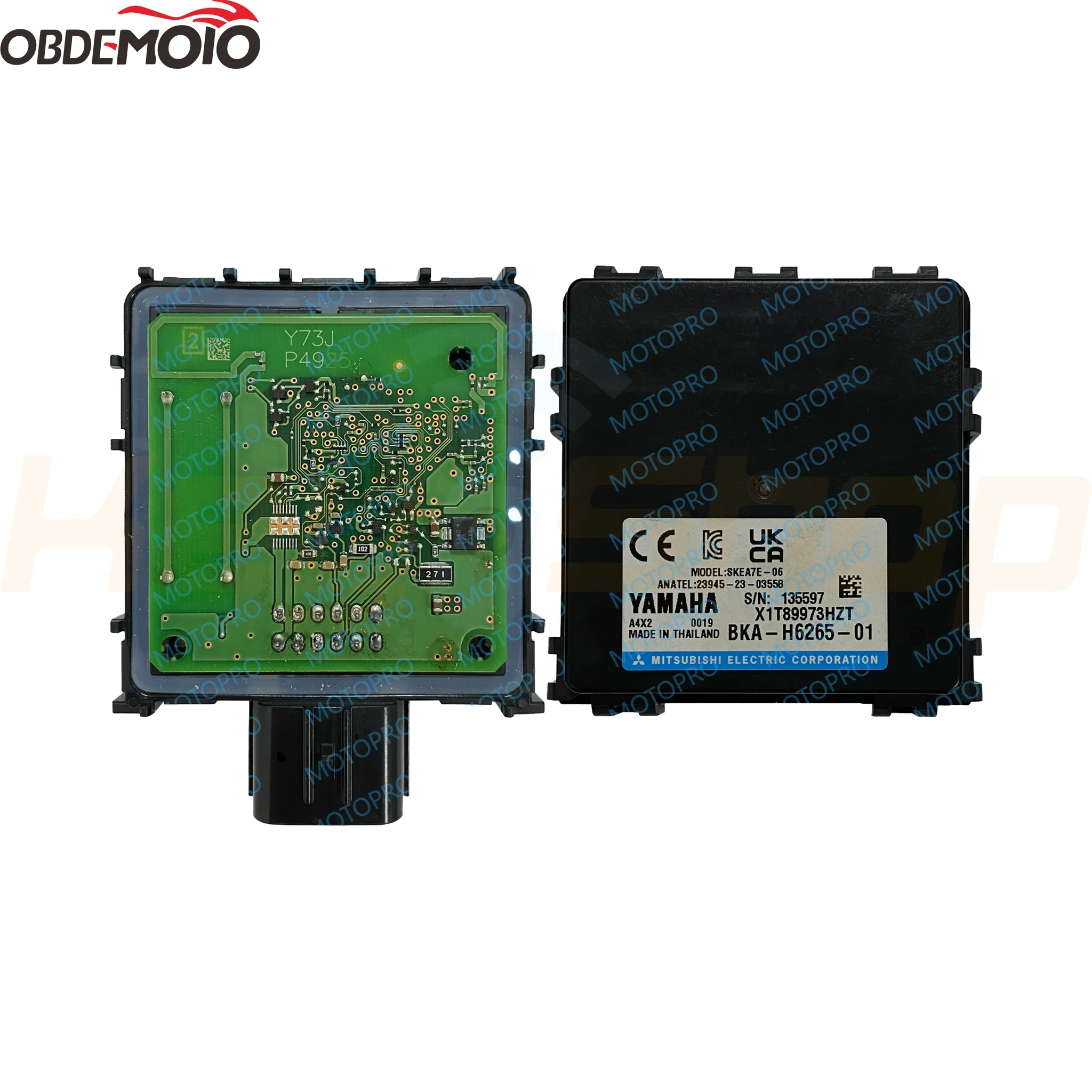 מתאם MOTOPRO Module 34 YAMAHA-001: לקידוד 2023+ NMAX / XMAX Turbo - SCU 2025 BKA / BSS / BLV -H625-XX - Image 3