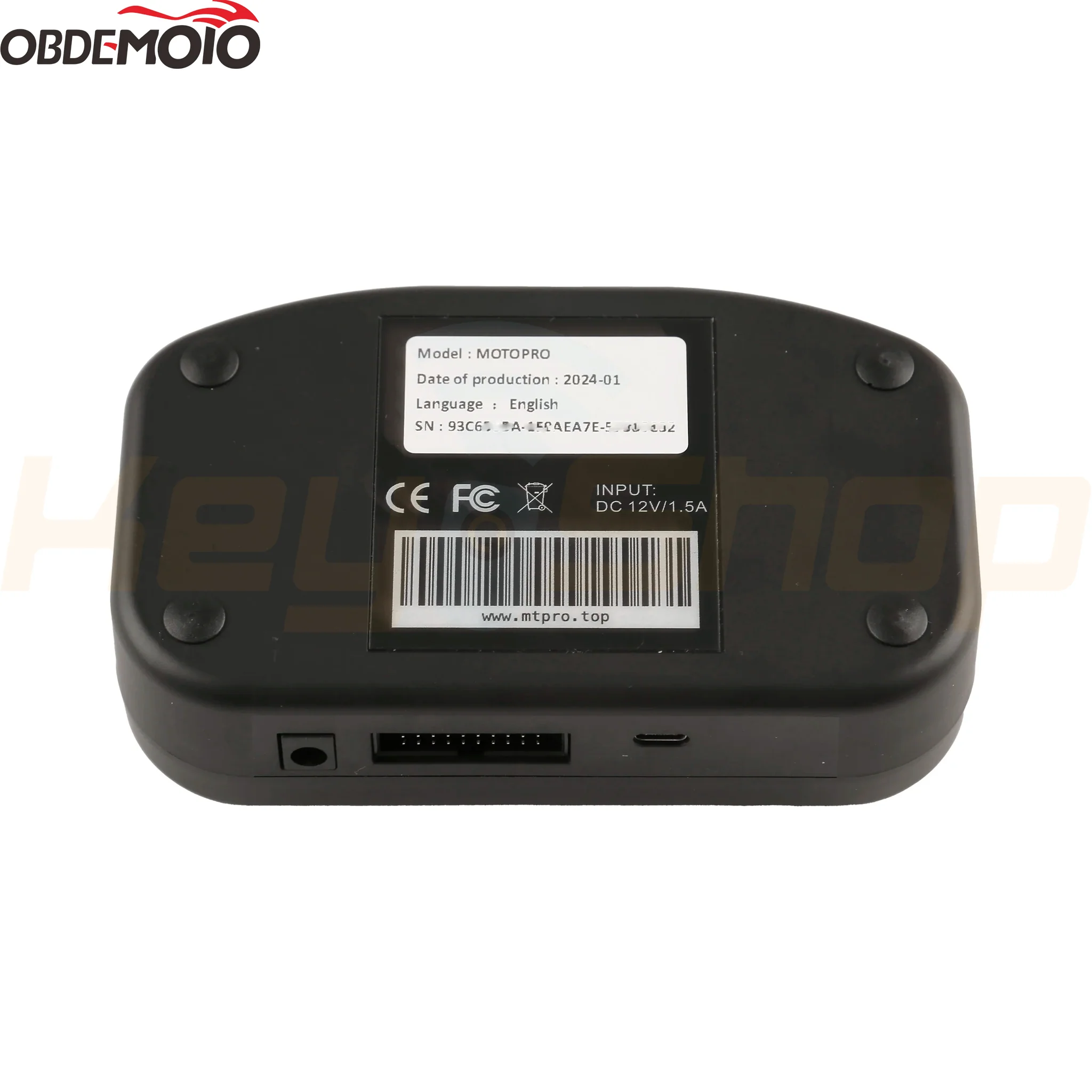 OBDEMOTO MOTOPRO - מתכנת זיכרונות לקידוד מפתחות לאופנועים (1⁄4-מחיר של TMPro2) - Image 2
