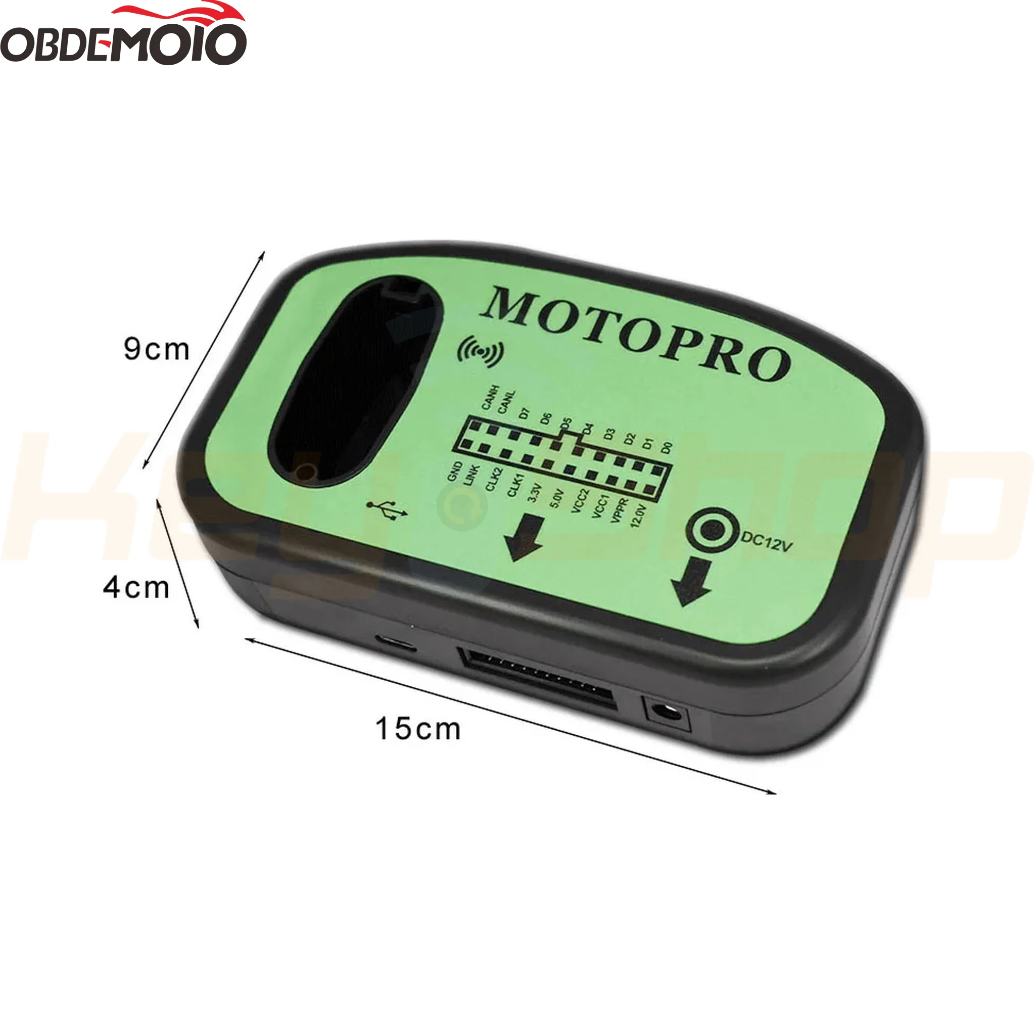 OBDEMOTO MOTOPRO - מתכנת זיכרונות לקידוד מפתחות לאופנועים (1⁄4-מחיר של TMPro2) - Image 6