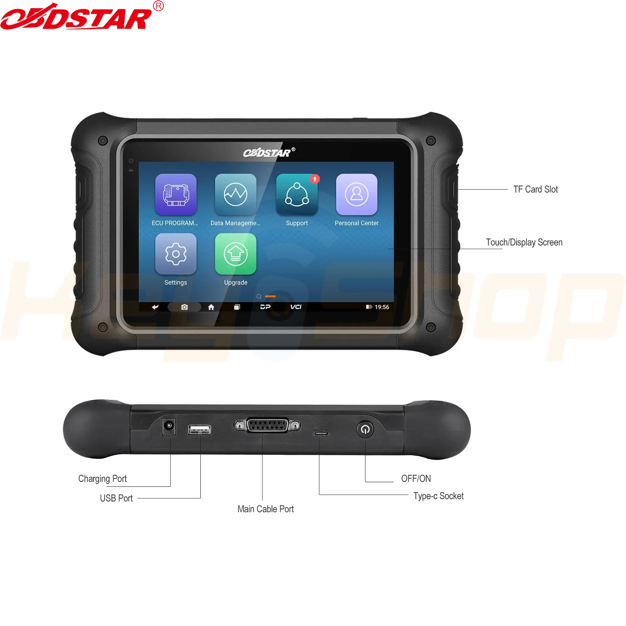 OBDSTAR DC706 - מכשיר שכפול מחשבי מנוע, גיר וגוף  ECU / BSI / BCM (גרסה מלאה) - Image 3