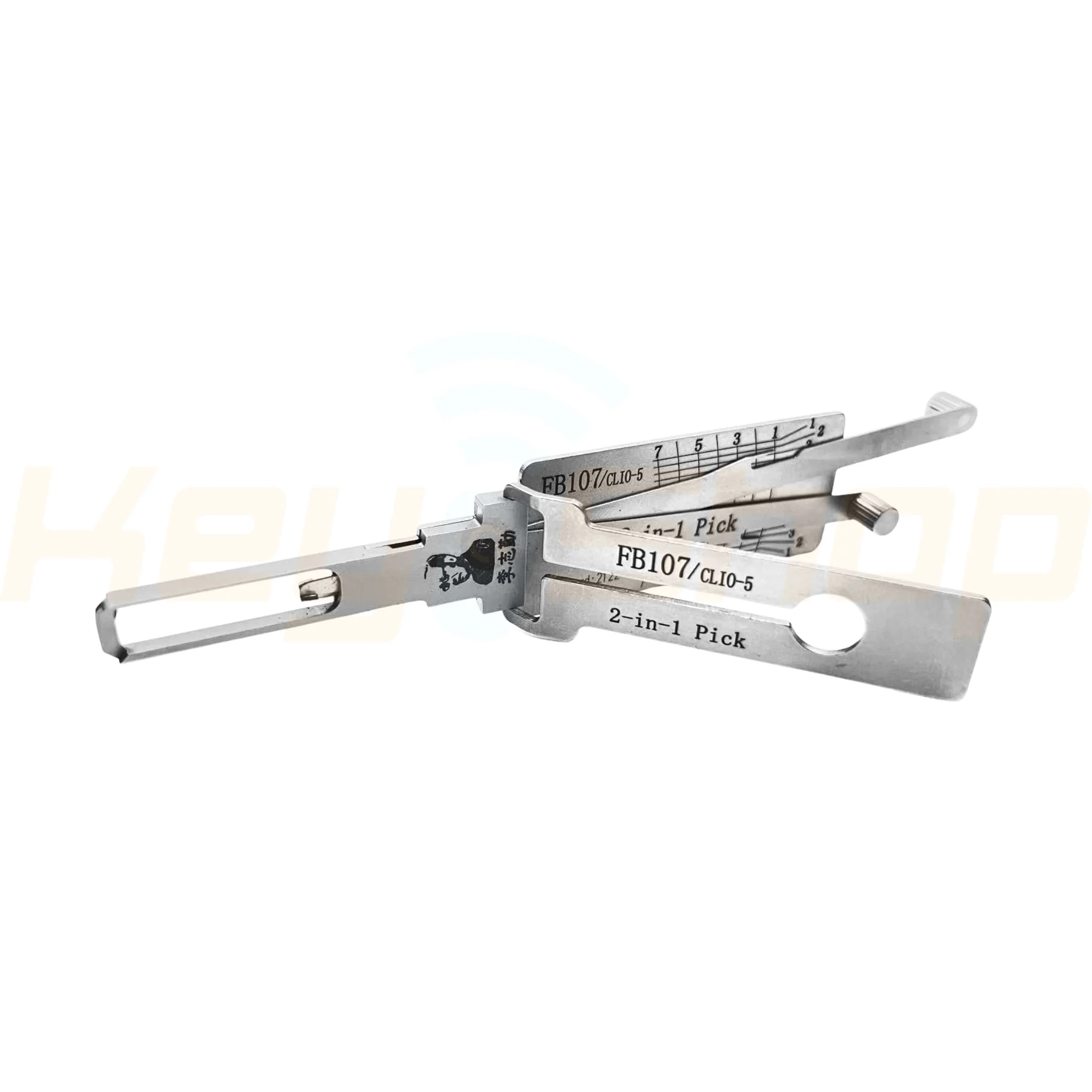 לישי מקורי - רנו קליאו - קפצ'ור 2019+ / Original Lishi - FB107 / CLIO-5 - Image 2