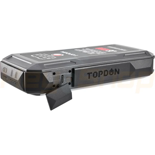TOPDON - JumpSurge 1200 - בוסטר התנעה ומטען ליטיום נייד - פונקציית הנעה מהירה - עם פנס - 12V - Image 3