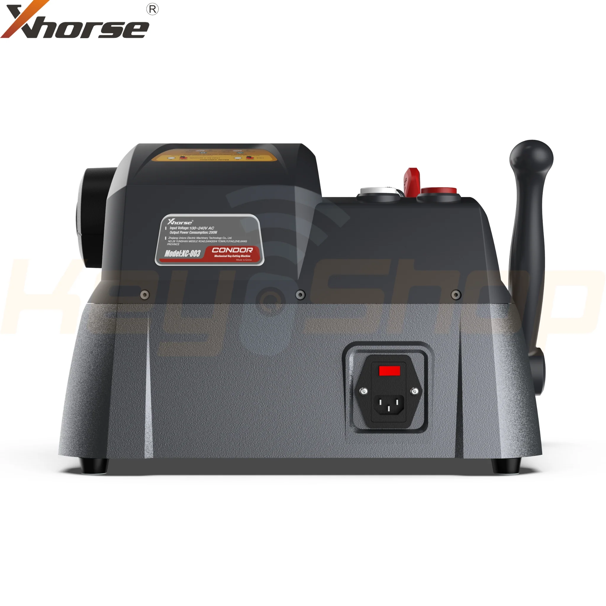 Xhorse CONDOR XC-003 - מכונת שכפול ידנית למפתחות משוננים + מבקשת - XC0300EN - Image 3