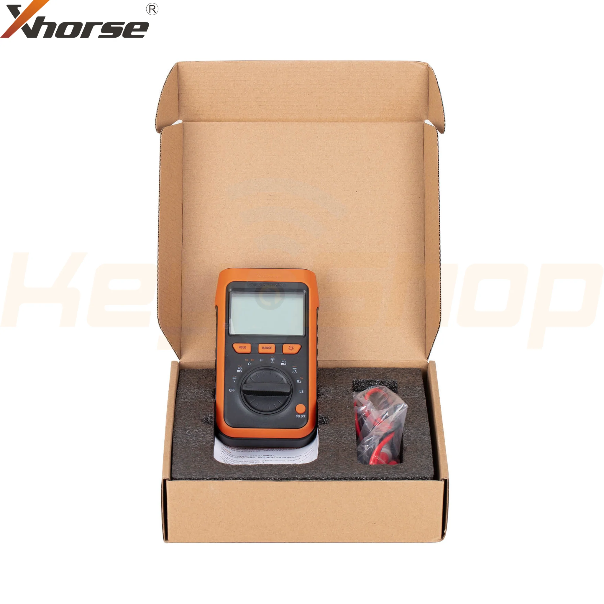 Xhorse - רב-מדד מקצועי - הגנת עומס יתר - מתח AC / DC / זרם / התנגדות / קיבול / תדר - Image 9
