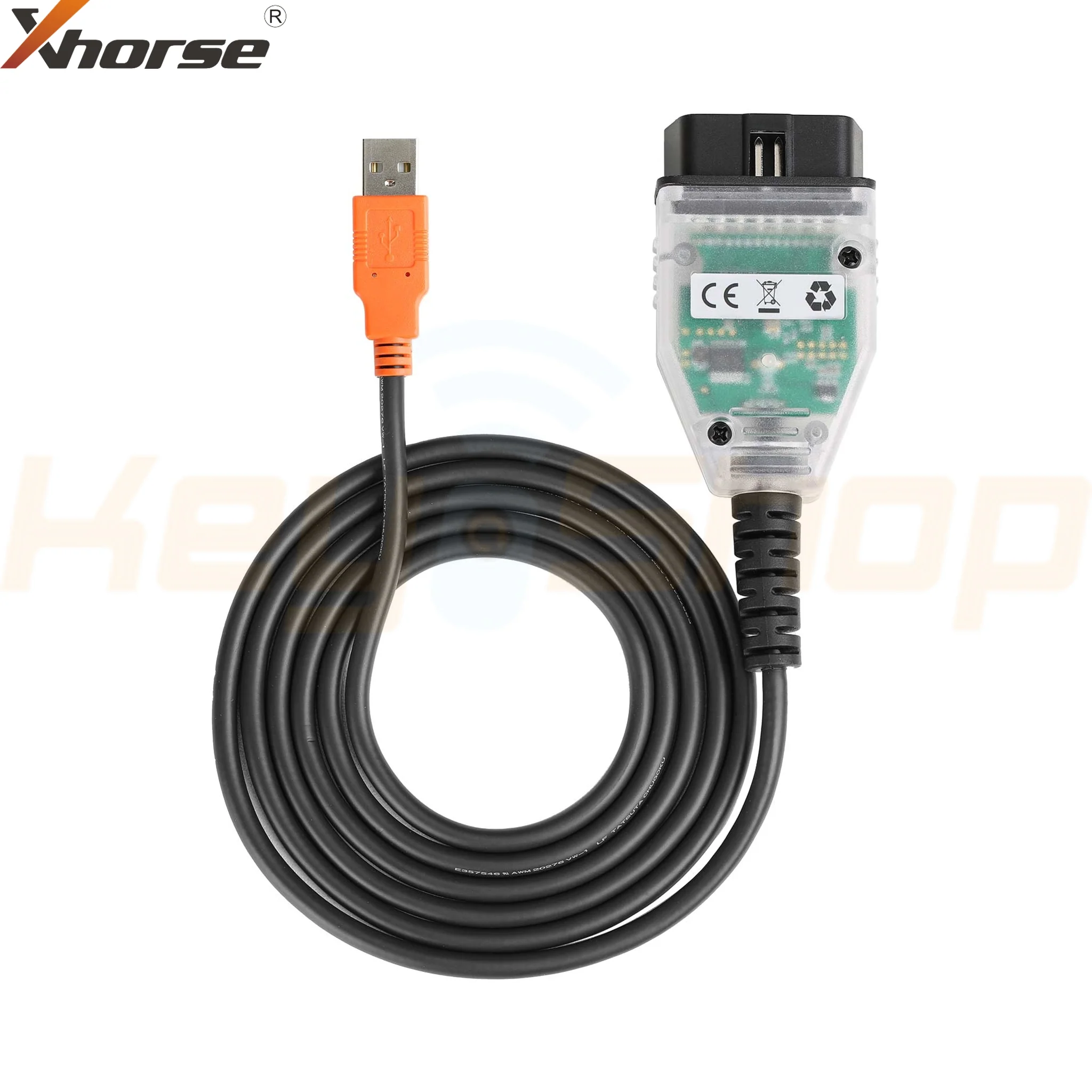 Xhorse MVCI Pro J2534 כבל מחשב לדיאגנוסטיקה עם תוכנות יצרן (דילר) - XDMVJ0GL - Image 2
